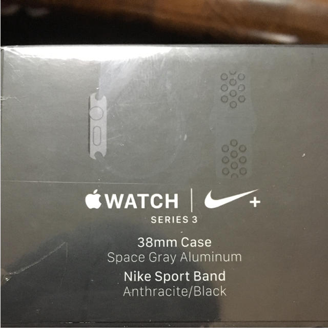 Apple Watch(アップルウォッチ)の専用 Applewatch Series3 Nike+ 38mm GPS メンズの時計(腕時計(デジタル))の商品写真