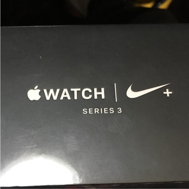 Apple Watch(アップルウォッチ)の専用 Applewatch Series3 Nike+ 38mm GPS メンズの時計(腕時計(デジタル))の商品写真