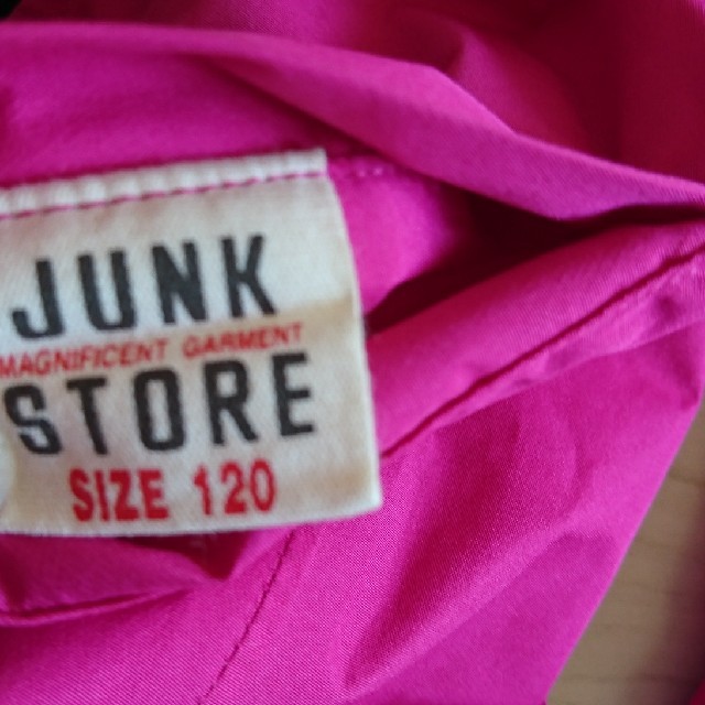 JUNK STORE(ジャンクストアー)のJUNK STORE☆ウィンドブレーカー キッズ/ベビー/マタニティのキッズ服女の子用(90cm~)(ジャケット/上着)の商品写真