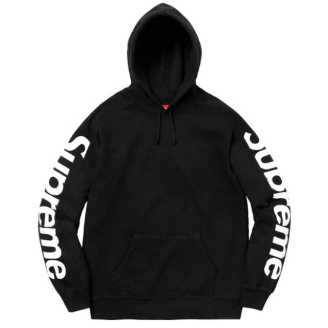 希少S Supreme sideline hooded sweatshirt