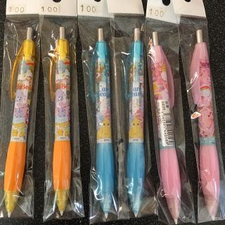 ケアベア(CareBears)の【新品、未使用】シャープペンシル6本セット(ペン/マーカー)