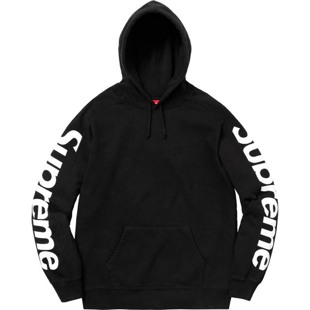 Supreme 袖ロゴ sideline sweatshirt