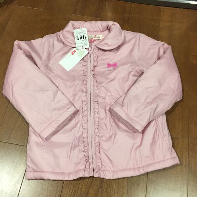 KP(ニットプランナー)のKP ニットプランナー ジャンバー 120新品ピンク キッズ/ベビー/マタニティのキッズ服女の子用(90cm~)(ジャケット/上着)の商品写真