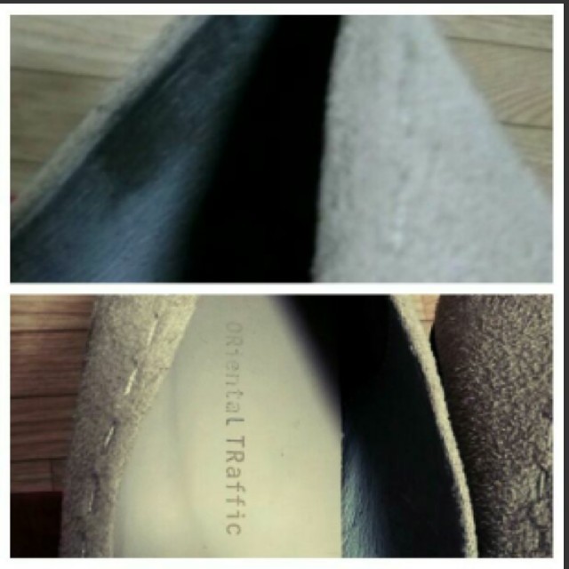 ORiental TRaffic(オリエンタルトラフィック)の値下げ【ORiental TRaffic】ステッチとリボンがポイントのパンプス♪ レディースの靴/シューズ(ハイヒール/パンプス)の商品写真