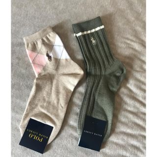 ラルフローレン(Ralph Lauren)のralph lauren 靴下 新品 2枚セット(ソックス)