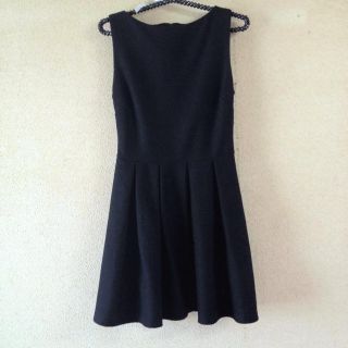 トップショップ(TOPSHOP)のTOP SHOP ワンピース 黒(ひざ丈ワンピース)