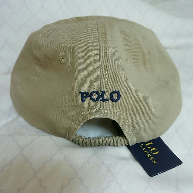 POLO RALPH LAUREN(ポロラルフローレン)の新品☆ラルフローレン　ベビー用のキャップ

 キッズ/ベビー/マタニティのこども用ファッション小物(帽子)の商品写真