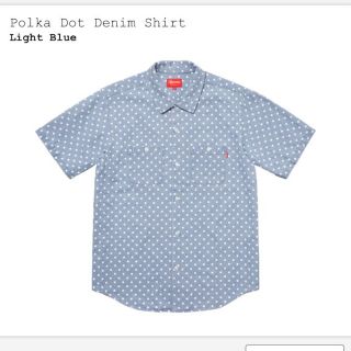 シュプリーム(Supreme)のsupreme Polka Dot Denim Shirt  XLサイズ(シャツ)