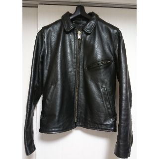 バンソン(VANSON)のヴィンテージ　VANSON　バンソン　ENF ライダース　38　USA 　レザー(ライダースジャケット)