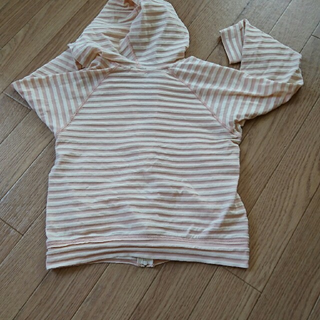 3can4on(サンカンシオン)の3can4on パーカージャケット 120㎝ キッズ/ベビー/マタニティのキッズ服女の子用(90cm~)(ジャケット/上着)の商品写真