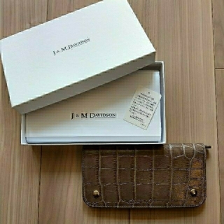 ジェイアンドエムデヴィッドソン(J&M DAVIDSON)のJ&MDAVIDSON 長財布(財布)