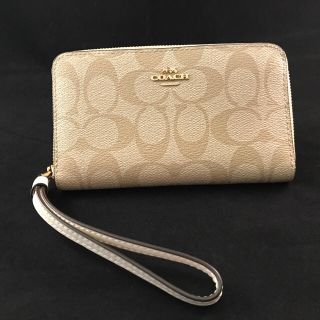 コーチ(COACH)の［新品］コーチ スマートフォンウォレット(モバイルケース/カバー)