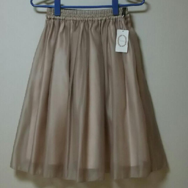 Techichi(テチチ)のテチチ オーガンジースカート レディースのスカート(ひざ丈スカート)の商品写真