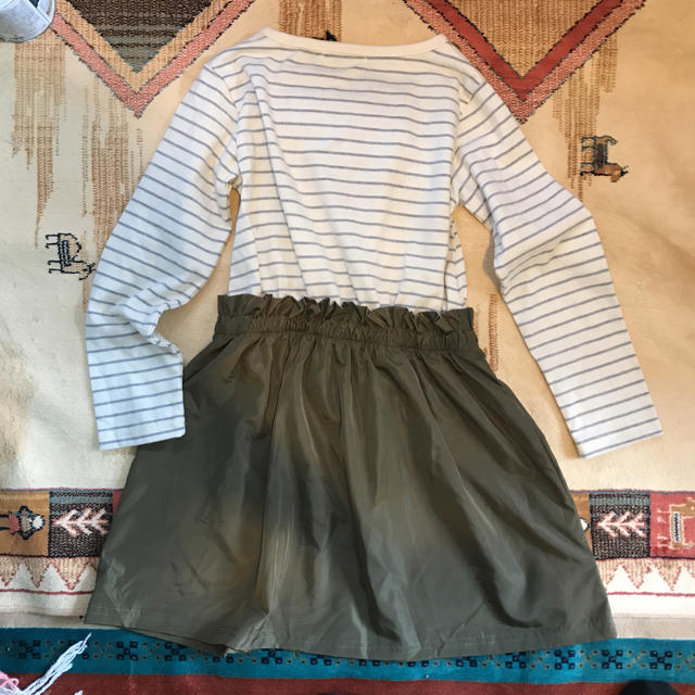 ワンピース 長袖 120 キッズ/ベビー/マタニティのキッズ服女の子用(90cm~)(ワンピース)の商品写真