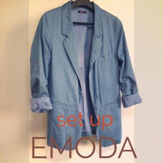 エモダ(EMODA)のset up / EMODA(テーラードジャケット)