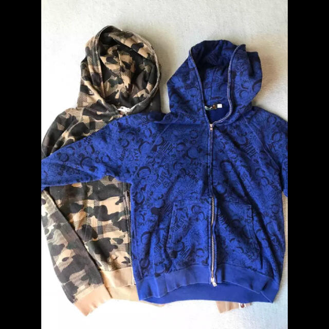 A BATHING APE(アベイシングエイプ)のA BATHING APE FULL ZIP HOODIE Mサイズ メンズのトップス(パーカー)の商品写真