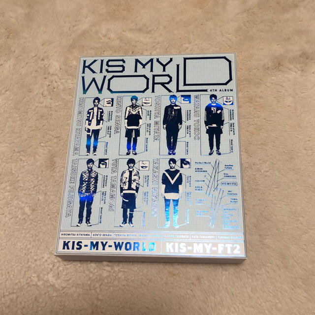 Kis-My-Ft2(キスマイフットツー)のKis-My-Ft2 キスマイ KIS MY WORLD 初回限定盤Ｂ エンタメ/ホビーのタレントグッズ(アイドルグッズ)の商品写真