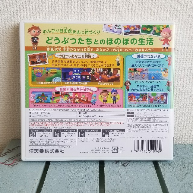 ニンテンドー3DS(ニンテンドー3DS)のとびだせ　どうぶつの森　3DS エンタメ/ホビーのゲームソフト/ゲーム機本体(携帯用ゲームソフト)の商品写真