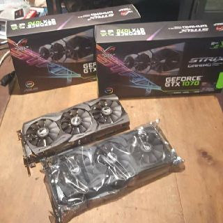 ASUS GTX1070 STRIX 8GB  #2(PCパーツ)