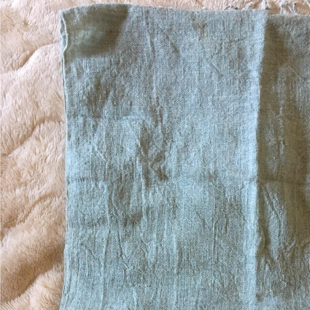 ラオス藍染スカーフ ハンドメイドのファッション小物(スカーフ)の商品写真