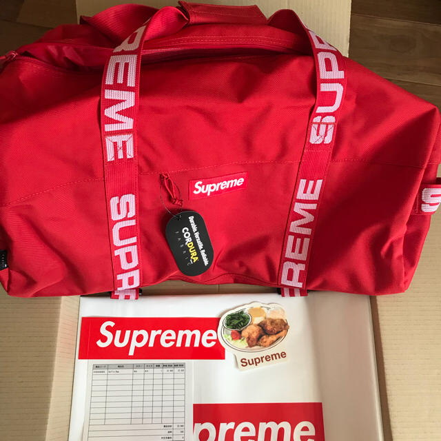 supreme18ss  Duffle bag 期間限定値下げ