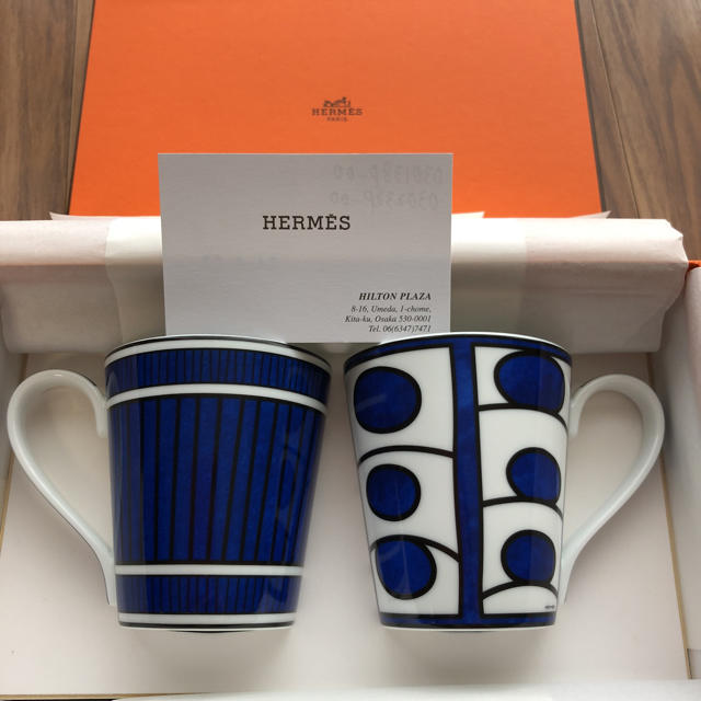 Hermes - エルメス マグカップ 2個セットの通販 by まゆみ's shop｜エルメスならラクマ