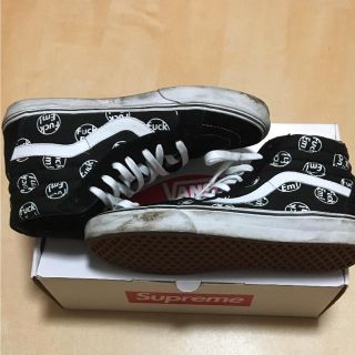 14AW Supreme/Vans Fuck'Em Sk8-Hi 27.5cm