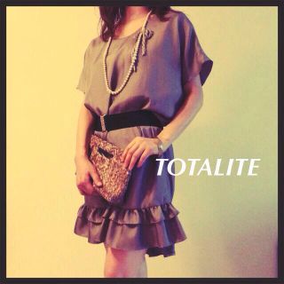 ラトータリテ(La TOTALITE)の再値下げ☆TOTALITE ワンピース(ひざ丈ワンピース)