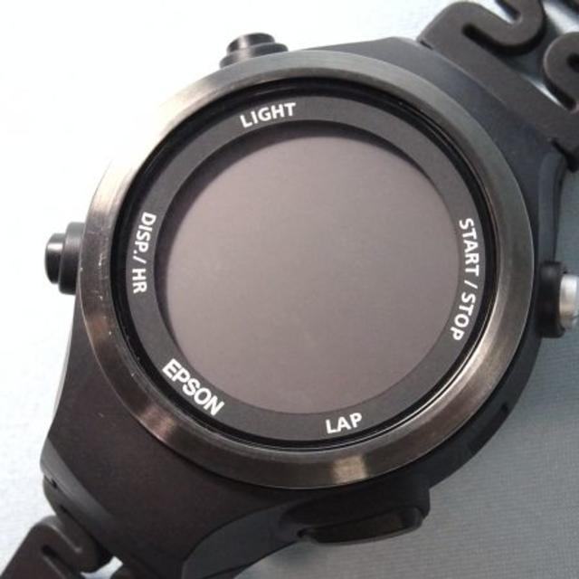 EPSON(エプソン)のEPSON Wristable GPS SF-810B 脈拍機能搭載時計 スポーツ/アウトドアのランニング(その他)の商品写真