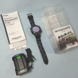 エプソン(EPSON)のEPSON Wristable GPS SF-810B 脈拍機能搭載時計(その他)