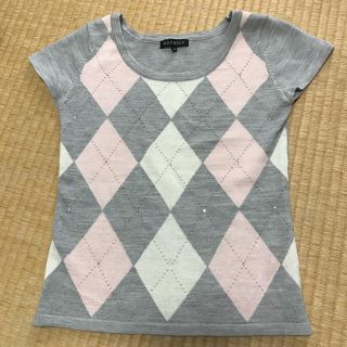 ミッシュマッシュ(MISCH MASCH)の専用  アーガイル 半袖ニット(カットソー(半袖/袖なし))