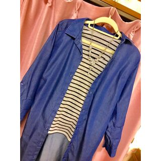 バナナリパブリック(Banana Republic)のBANANA REPUBLIC *スプリング デニムコート*(トレンチコート)