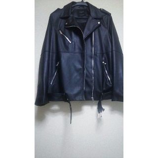 ザラ(ZARA)の【美品】ザラ ライダースジャケット(ライダースジャケット)