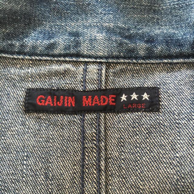 GAIJIN MADE(ガイジンメイド)のGAIJIN MADE デニムカバーオール メンズのジャケット/アウター(カバーオール)の商品写真