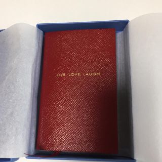 スマイソン(Smythson)のスマイソン/SMYTHSON　パナマノート　赤(ノート/メモ帳/ふせん)