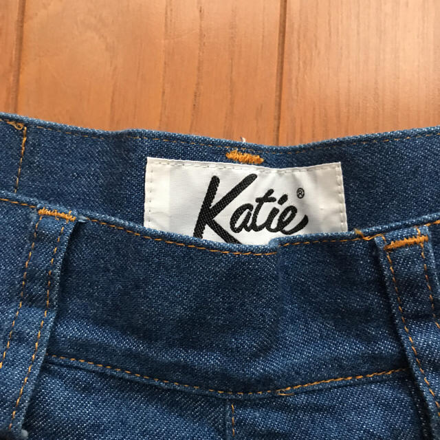 Katie(ケイティー)のkatie ワイドパンツ 美品 レディースのパンツ(デニム/ジーンズ)の商品写真