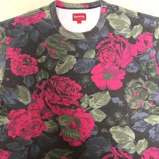 シュプリーム(Supreme)の送料込 Supreme Flowers Tee ブラック(Tシャツ/カットソー(半袖/袖なし))