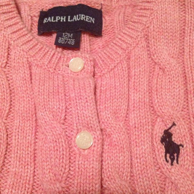 Ralph Lauren(ラルフローレン)のラルフローレン・カーディガン キッズ/ベビー/マタニティのキッズ服女の子用(90cm~)(その他)の商品写真