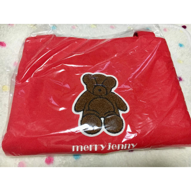 merry jenny(メリージェニー)のteddy キャンバストート レディースのバッグ(トートバッグ)の商品写真