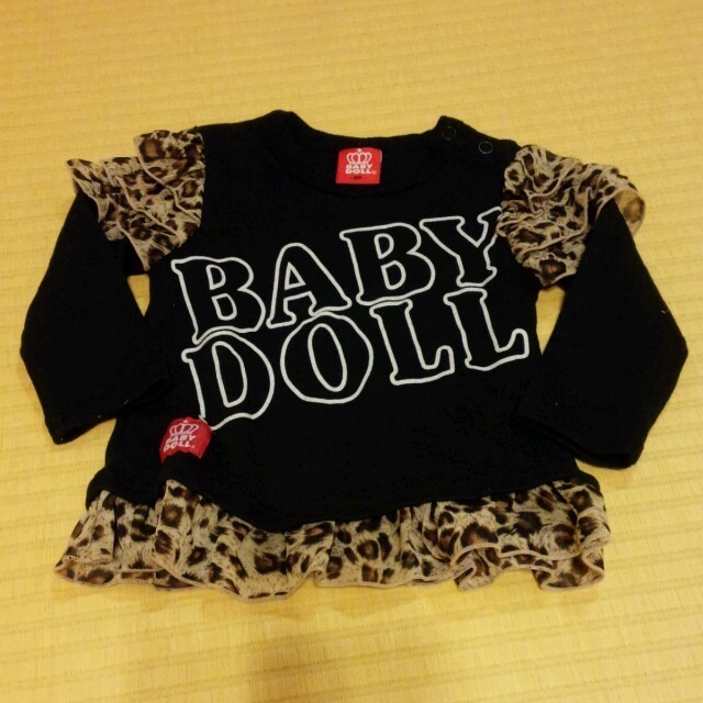 BABYDOLL(ベビードール)のベビードールヒョウ柄長袖Tシャツ レディースのトップス(Tシャツ(長袖/七分))の商品写真