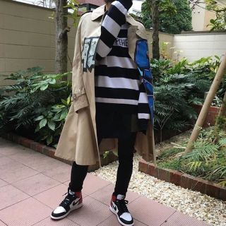 コムデギャルソン(COMME des GARCONS)の希少 17ss コムデギャルソン JUNYA WATANABE トレンチ XS(トレンチコート)