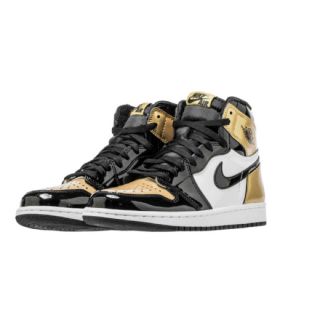 ナイキ(NIKE)の NIKE AIR JORDAN 1 RETRO HIGH OG GOLD (スニーカー)