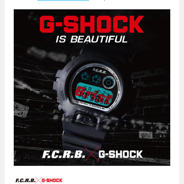 18ss fcrb g-shock ブリストル 時計