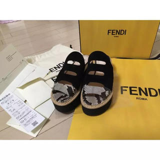 フェンディ(FENDI)のFENDI サンダル 37(サンダル)