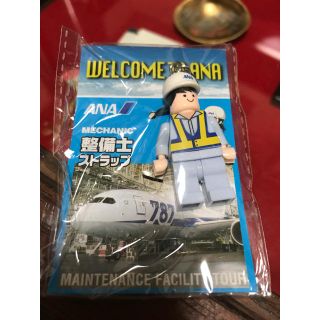 エーエヌエー(ゼンニッポンクウユ)(ANA(全日本空輸))のANA 整備士ストラップ(ノベルティグッズ)