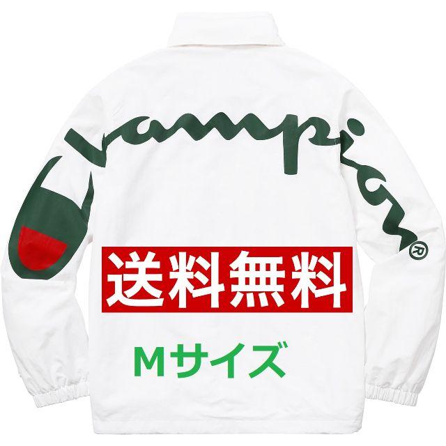 ｓｕｐｒｅｍｅ　Champion Track Jacket White M メンズのジャケット/アウター(その他)の商品写真