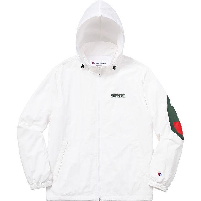 ｓｕｐｒｅｍｅ　Champion Track Jacket White M メンズのジャケット/アウター(その他)の商品写真