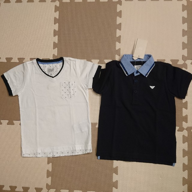 ARMANI JUNIOR(アルマーニ ジュニア)のアルマーニジュニア 半袖 新品 キッズ/ベビー/マタニティのキッズ服男の子用(90cm~)(Tシャツ/カットソー)の商品写真