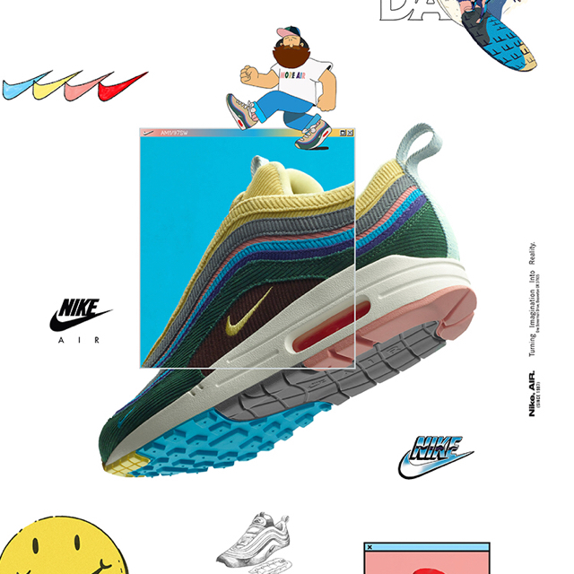 Nike Air Max 1/97 x SeanWotherspoon 28cm