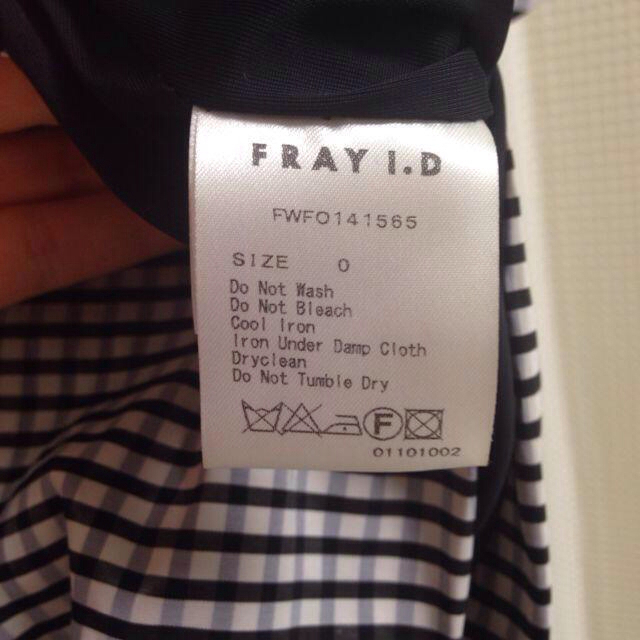 FRAY I.D(フレイアイディー)のFRAY I.Dペプラムワンピース レディースのワンピース(ミニワンピース)の商品写真